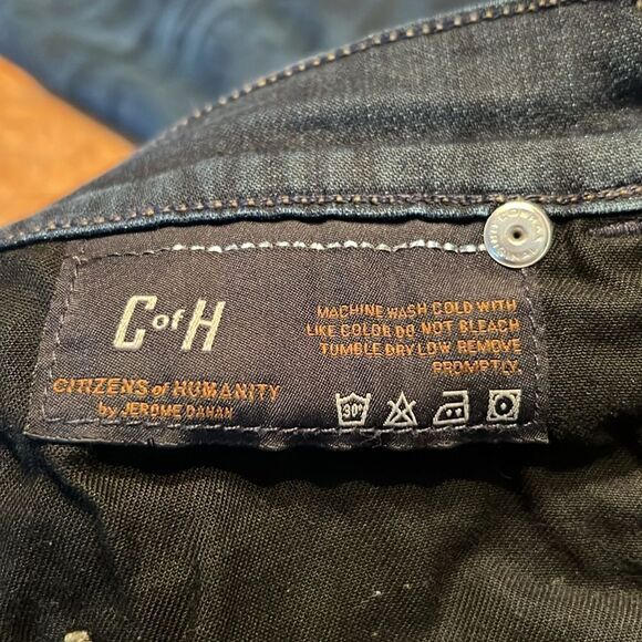 Citizens of Humanity Hutton Jeans 28 Medium Rise Wide Leg - Picture 11 of 13